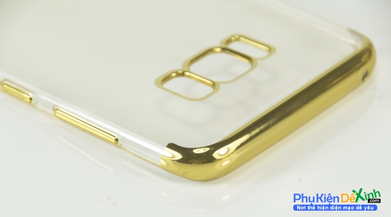 Ốp Lưng Viền Samsung Galaxy S8 Plus Dạng Dẻo Hiệu Likgus làm từ nhựa dẻo cao cấp ,đàn hồi tốt , lắp đặt máy thoải mái có thiết kế mặt lưng trong suốt hoàn toàn lộ nguyên bản mặt lưng của máy